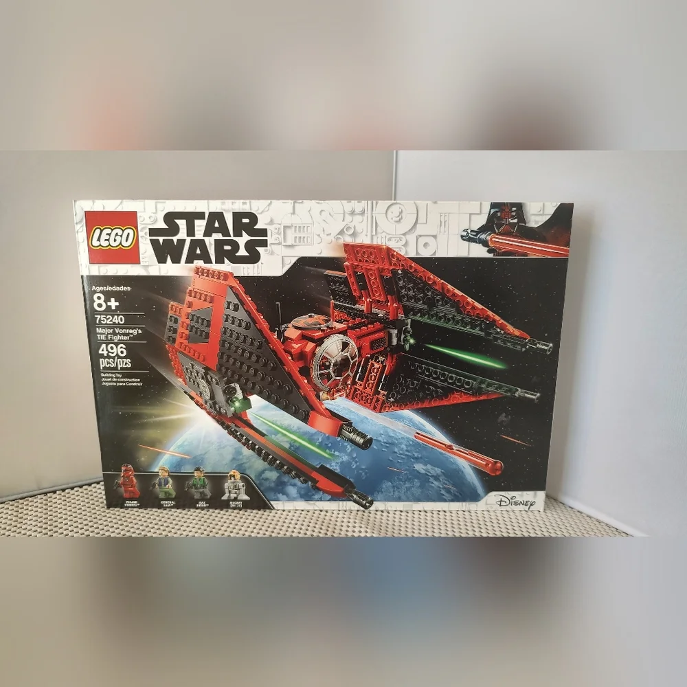 Lego 75240 Star Wars Major Vonreg's TIE Fighter NWT Building Toy Set